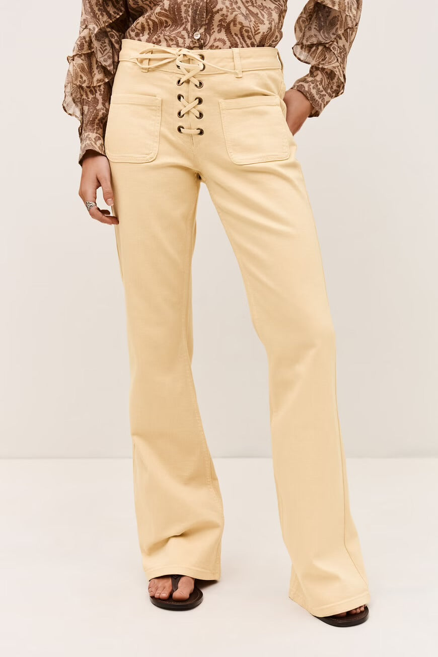 Ba&sh Jeans Rafa Vanille