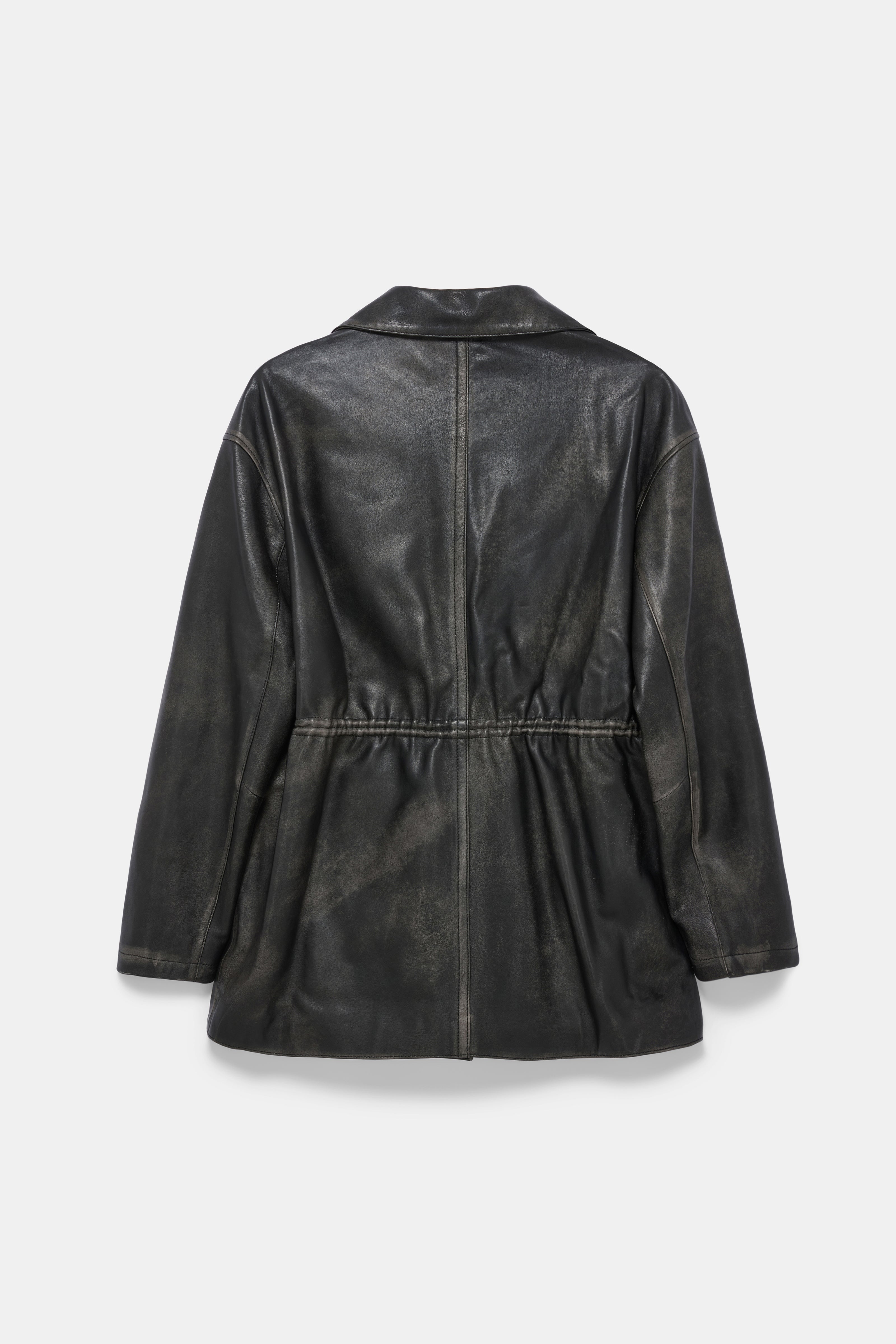 Dorothee Schumacher Leather Jacket Sleek Statement
