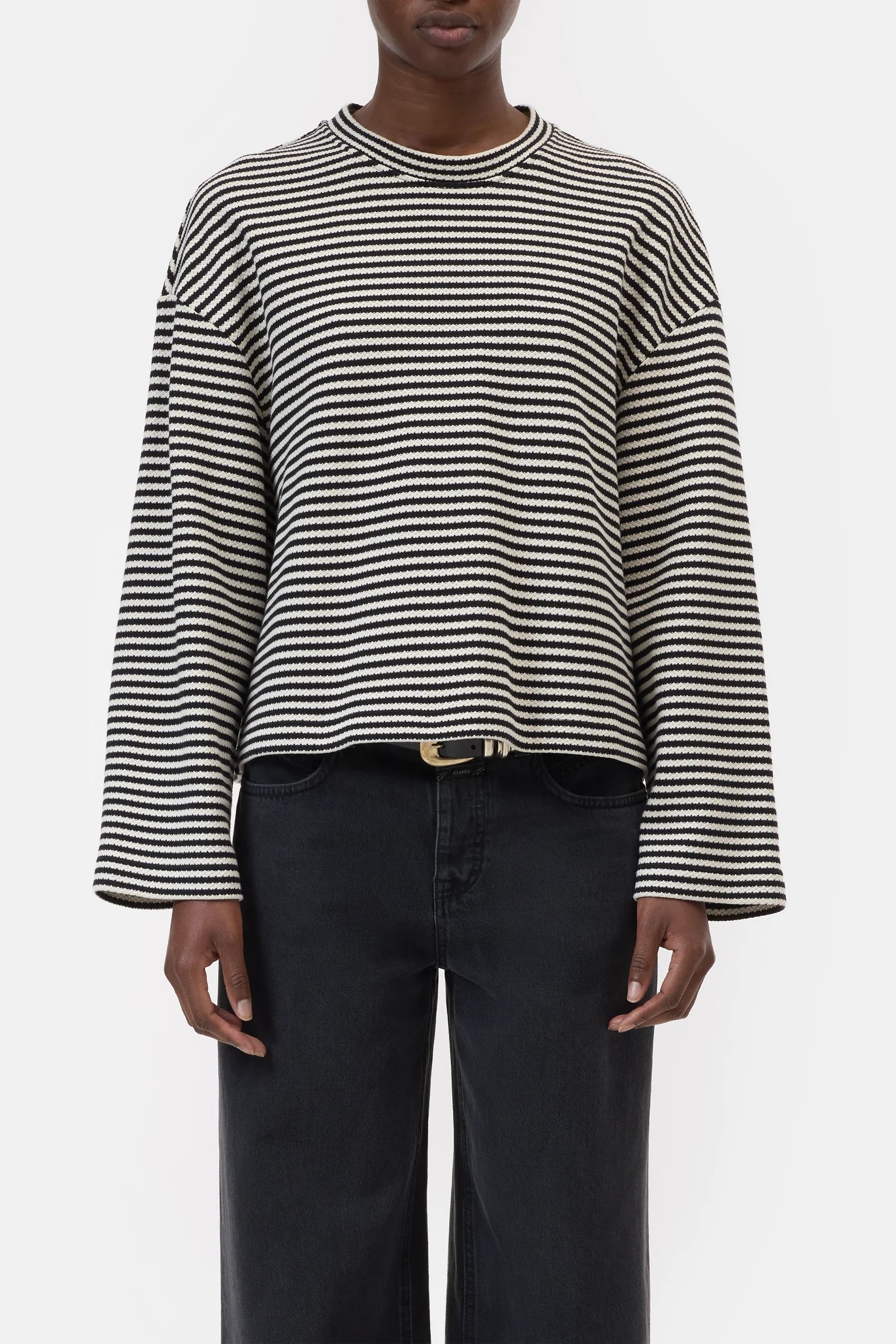 Closed Longsleeve Stripes Panda