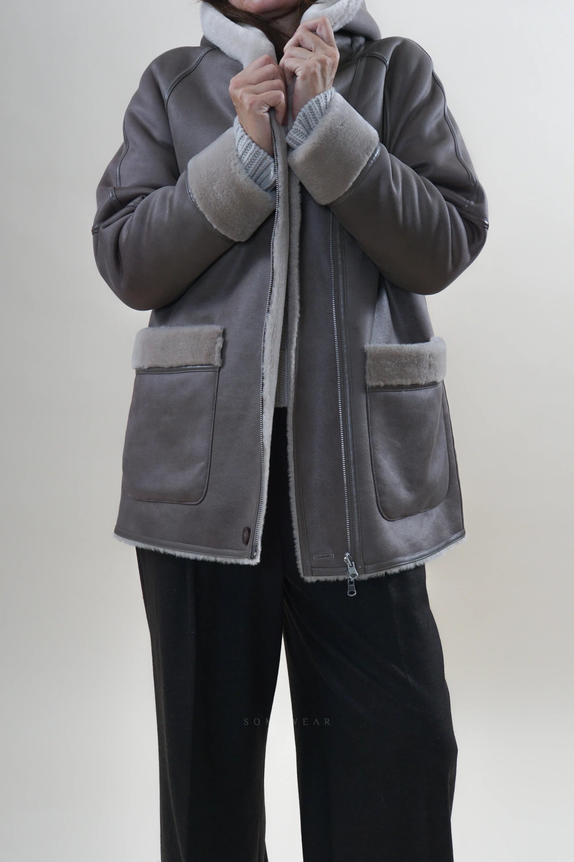 Urban Code Wendejacke Taupe
