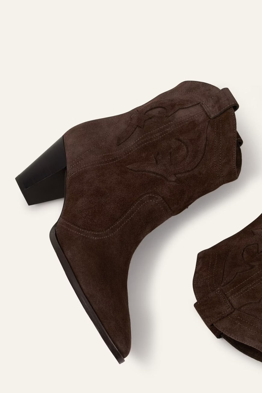 Ba&sh Boots New Casey Choco