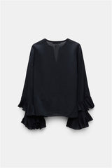 Dorothee Schumacher Bluse Soft Stripes Navy