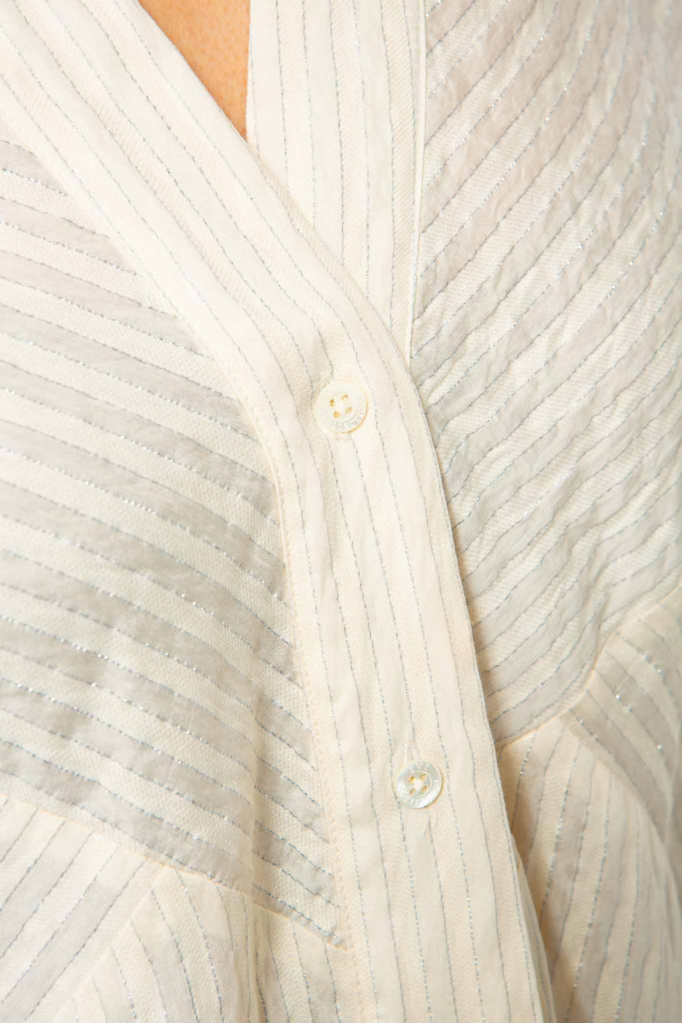 IVI Bluse Stripes Ivory