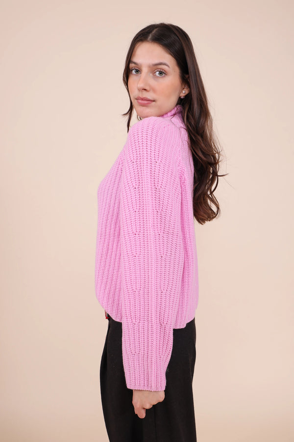Herzensangelegenheit Pullover Knit Begonia