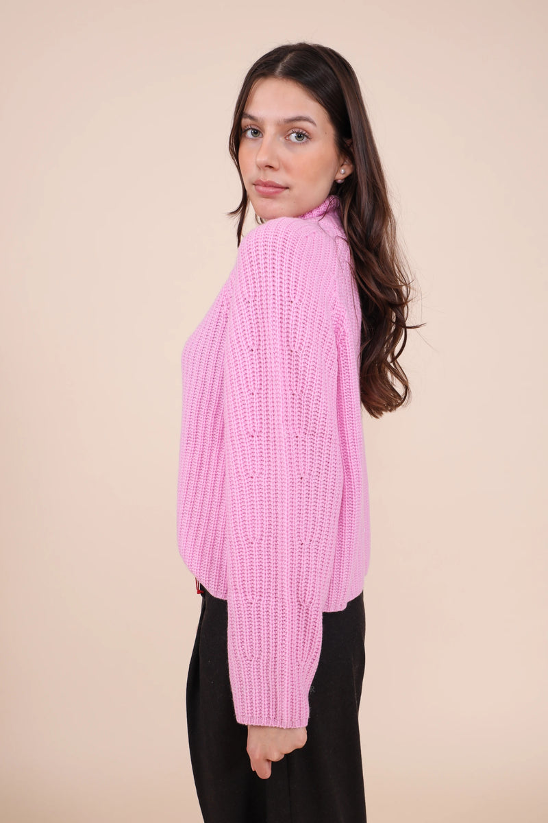 Herzensangelegenheit Pullover Knit Begonia