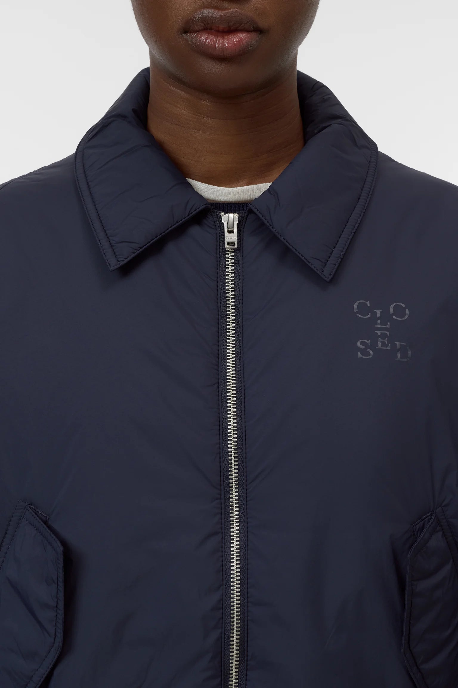 Closed Blouson Navy