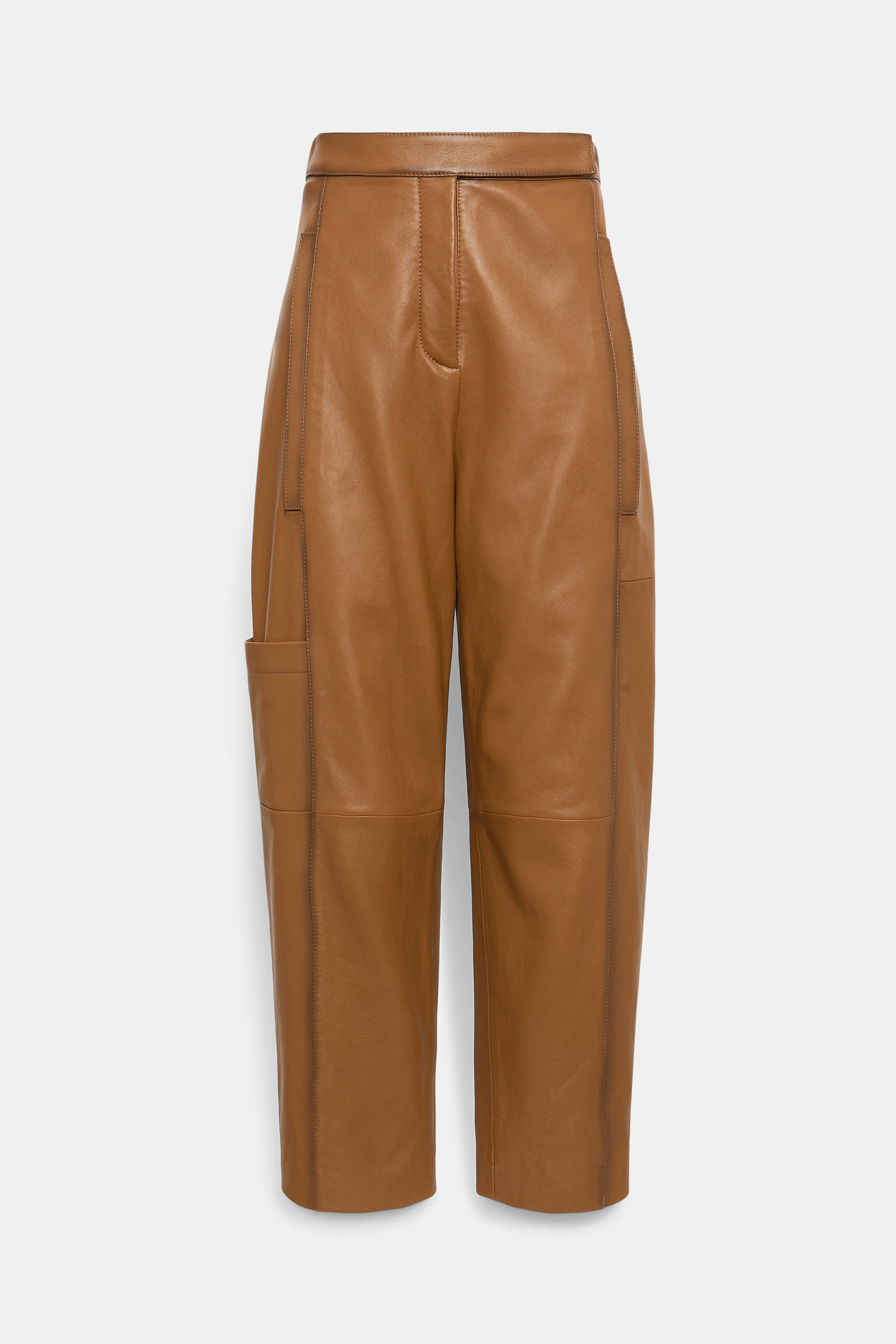Dorothee Schumacher Leather Trousers Sleek Statement II