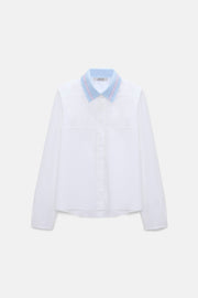 Dorothee Schumacher Bluse Poplin Power Sky