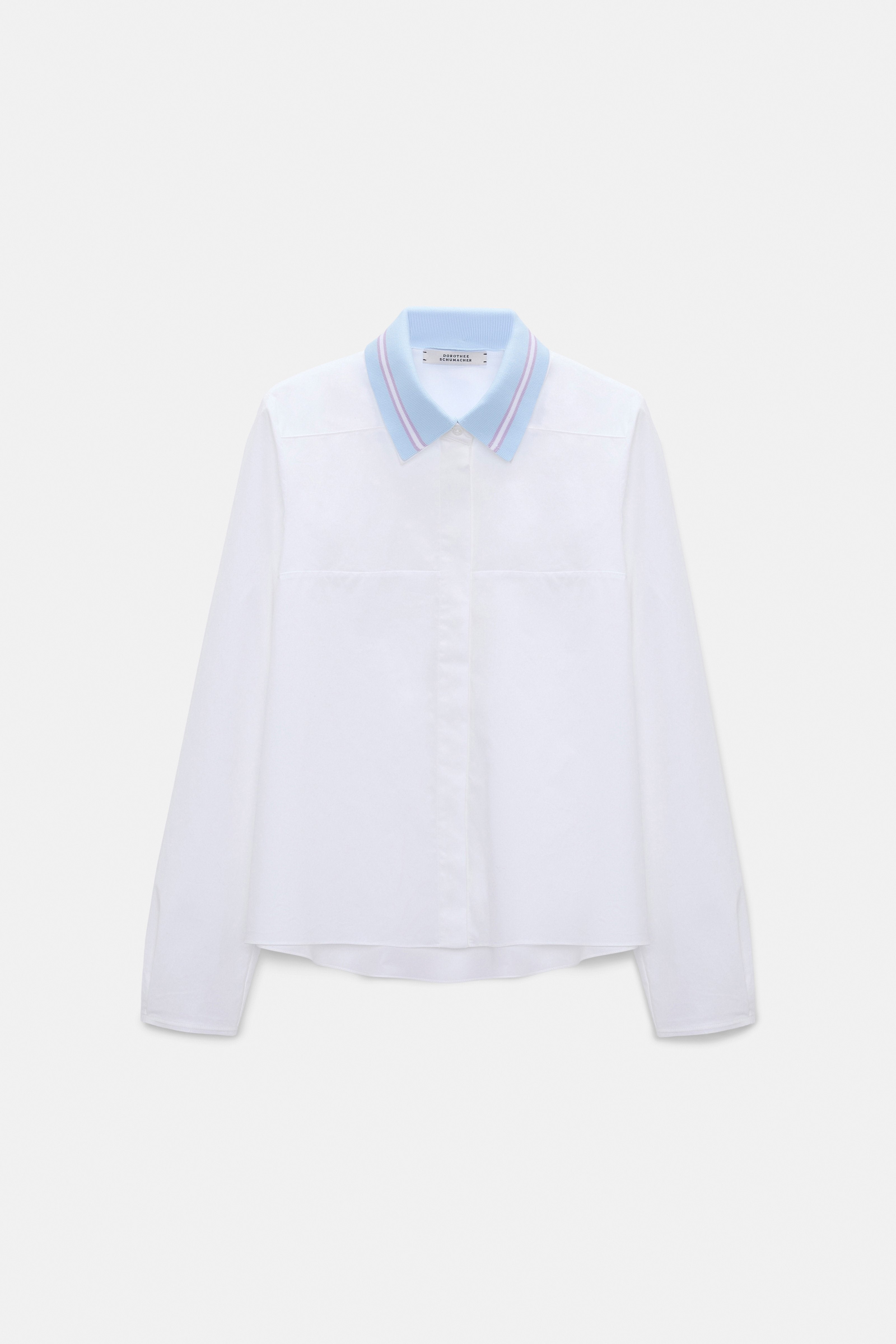 Dorothee Schumacher Poplin Power Sky Blouse