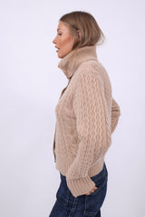 Cashmere Cardigan Lara Camel