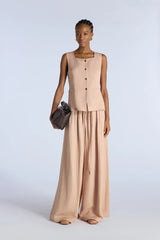 Liviana Conti Waistcoat Dust Pink