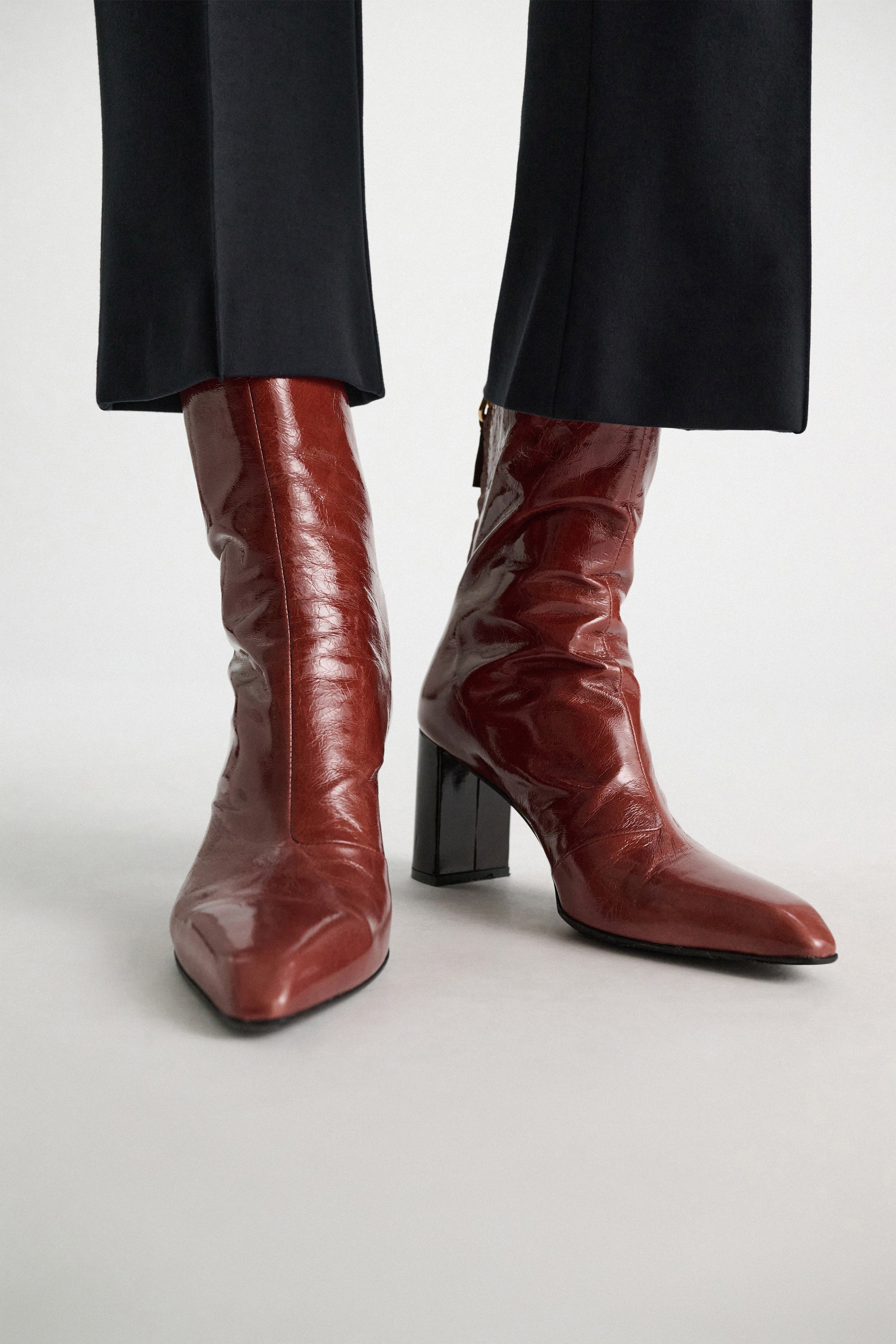 Dorothee Schumacher Boots Crackle Shine