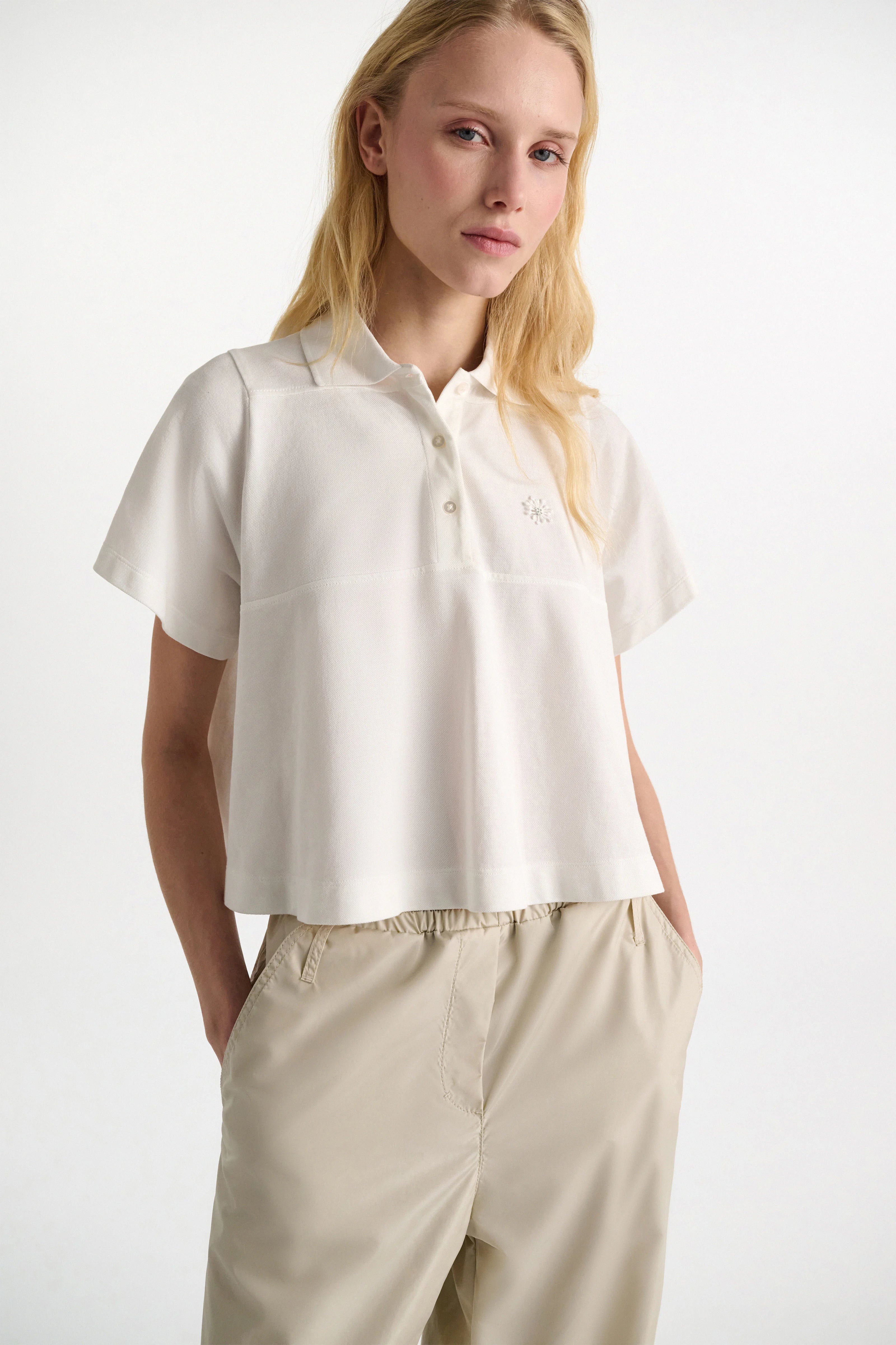 Dorothee Schumacher Polo Sporty Romance White