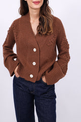 Cashette Cardigan Kaia Chestnut