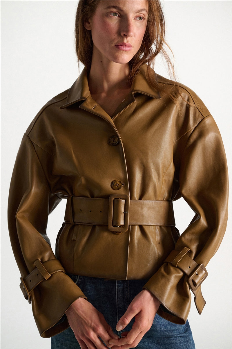 Dorothee Schumacher Lederjacke Sleek Statement