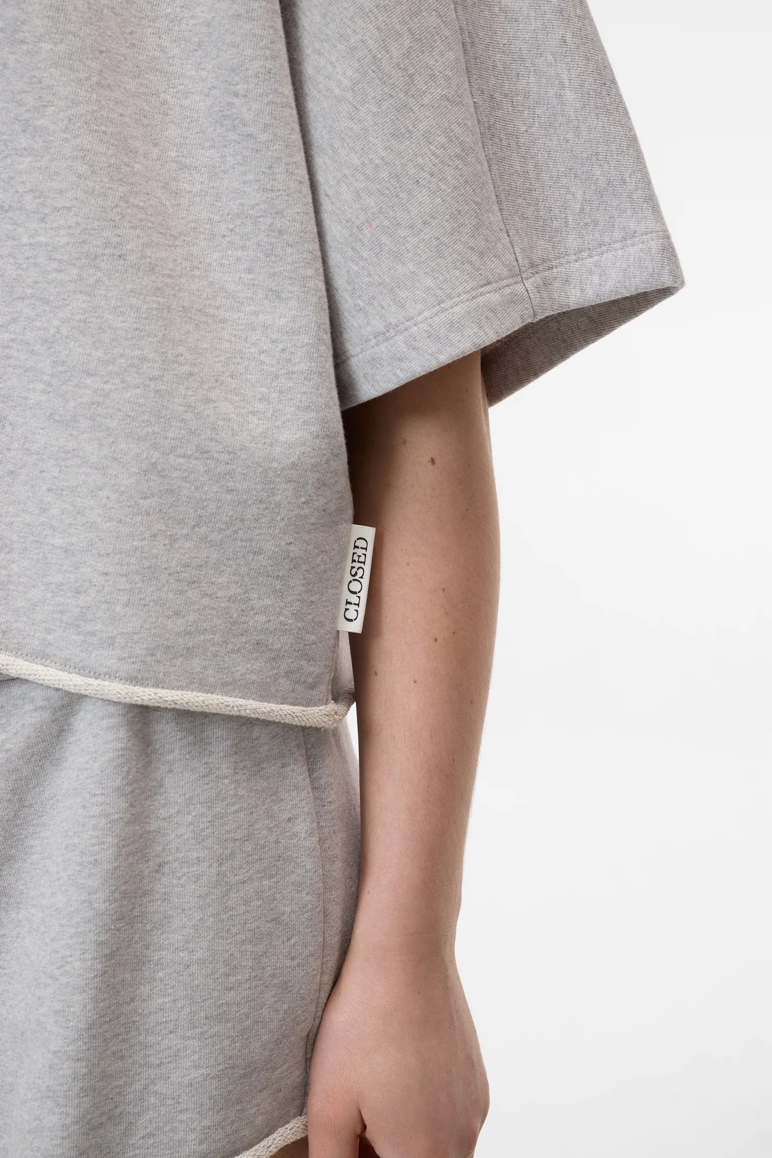 Closed T-Shirt Yoke Melange