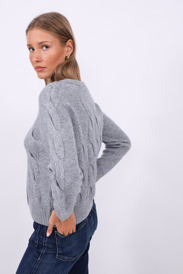 Sainte Mer Cardigan Flanell Mel