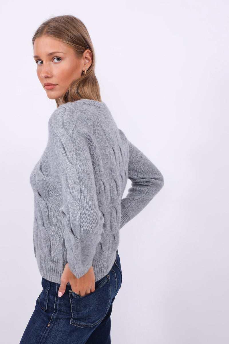 Sainte Mer Cardigan Flanell Mel