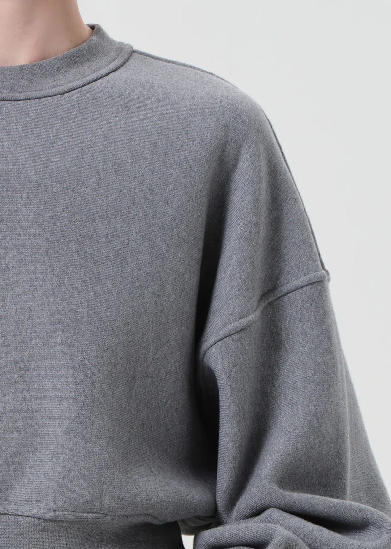 Agolde Crewneck Kit Heather
