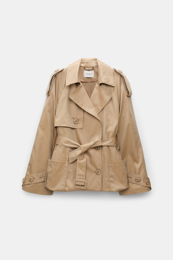 Dorothee Schumacher Mantel Luxury Layer Trench