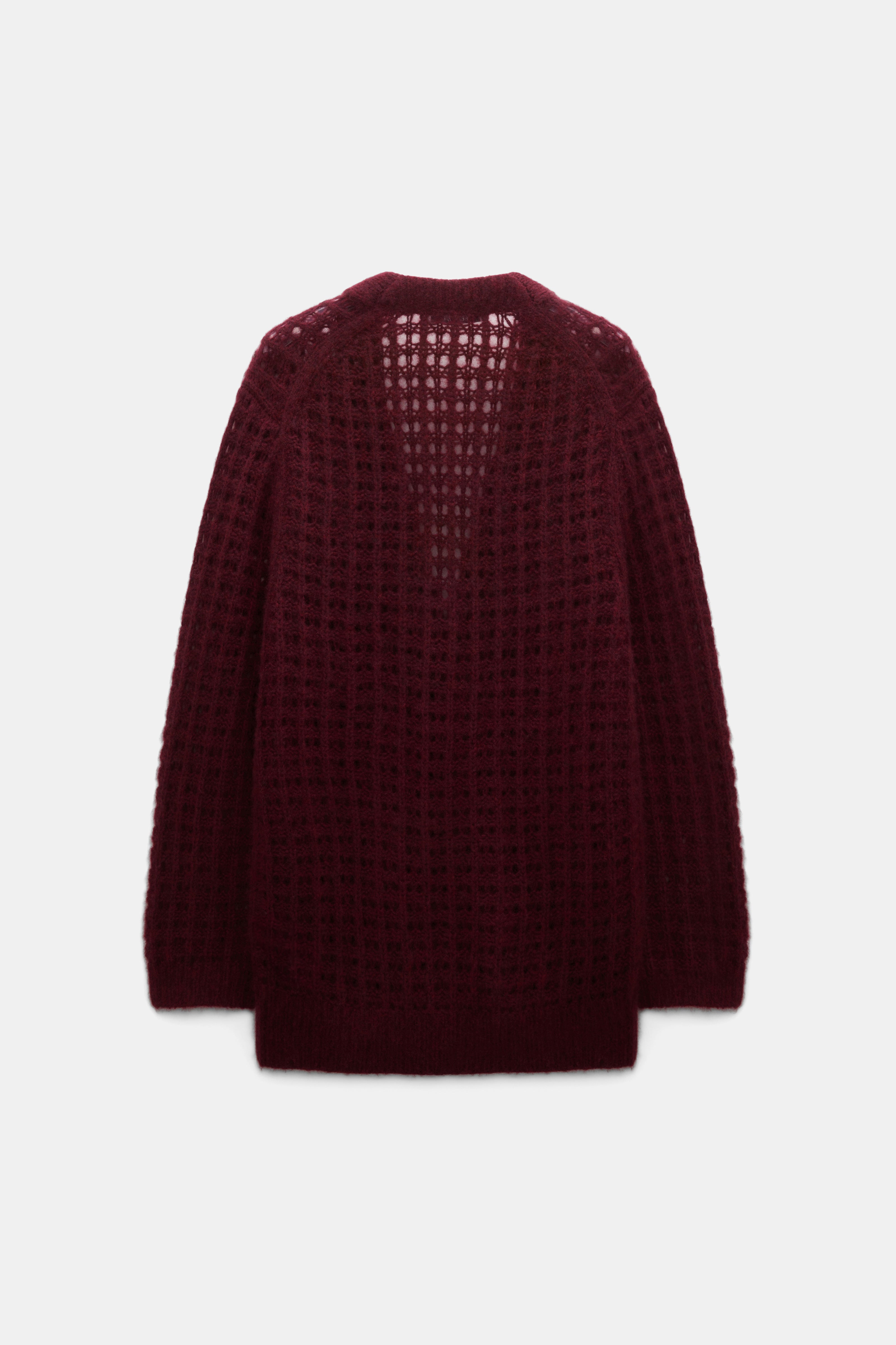 Dorothee Schumacher Cardigan Luxury Love Merlot