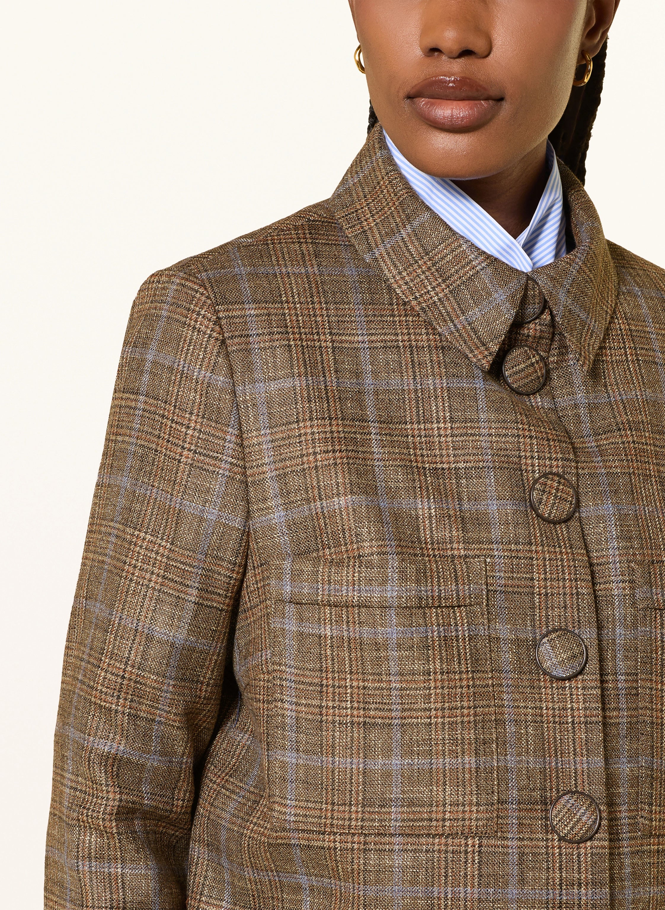 Sem Per Lei Jacke Check Moro