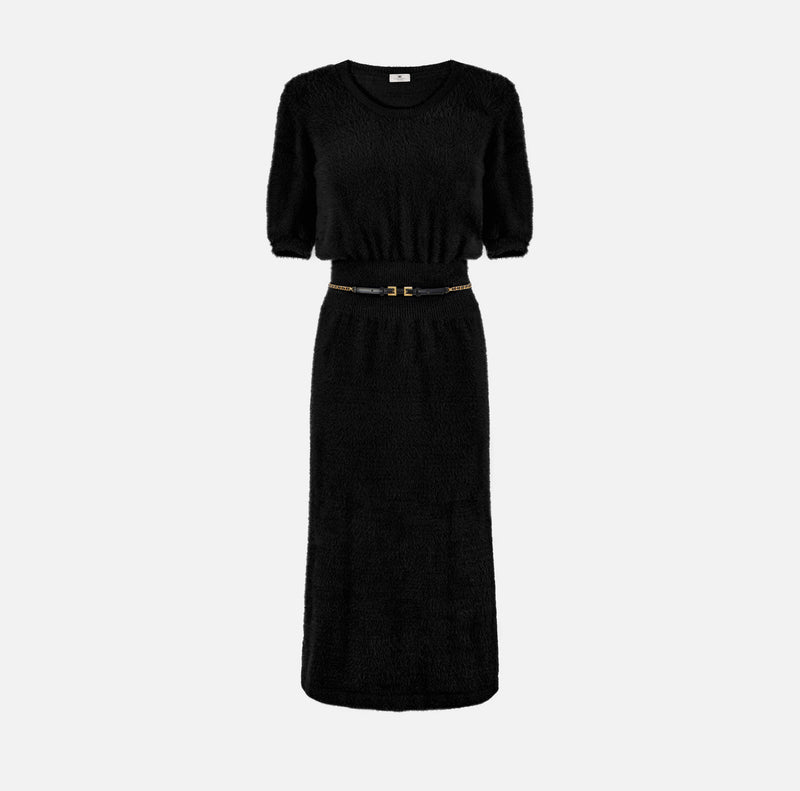 Elisabetta Franchi knit dress with belt