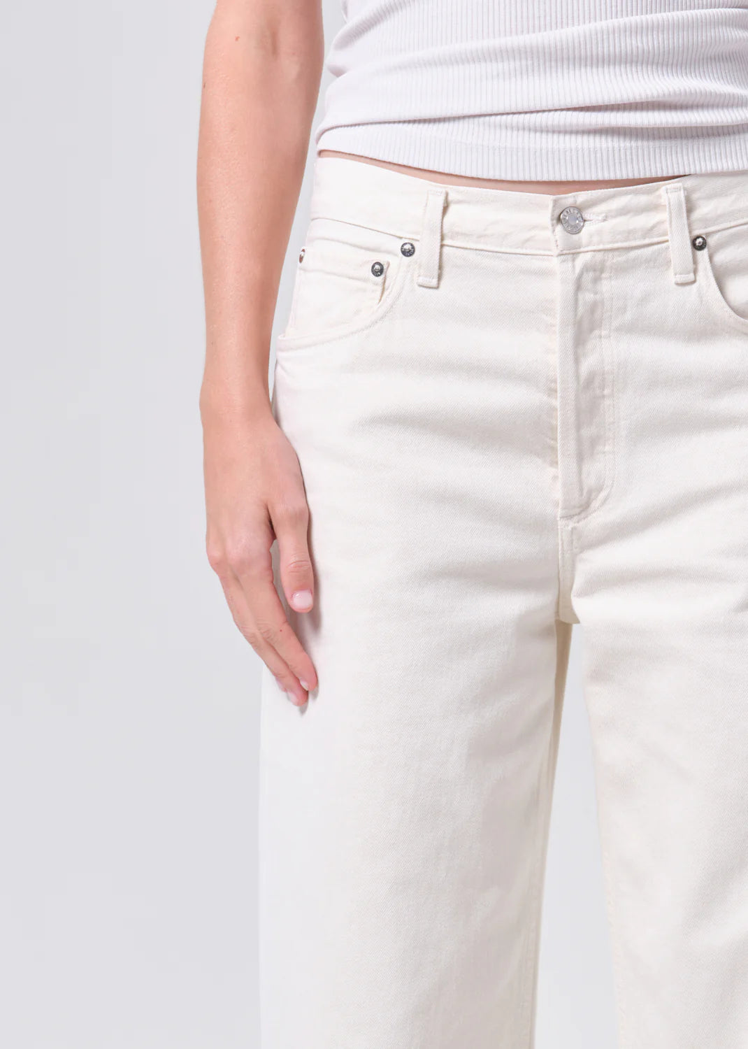 Agolde Jeans Low Slung 30.5 Rice