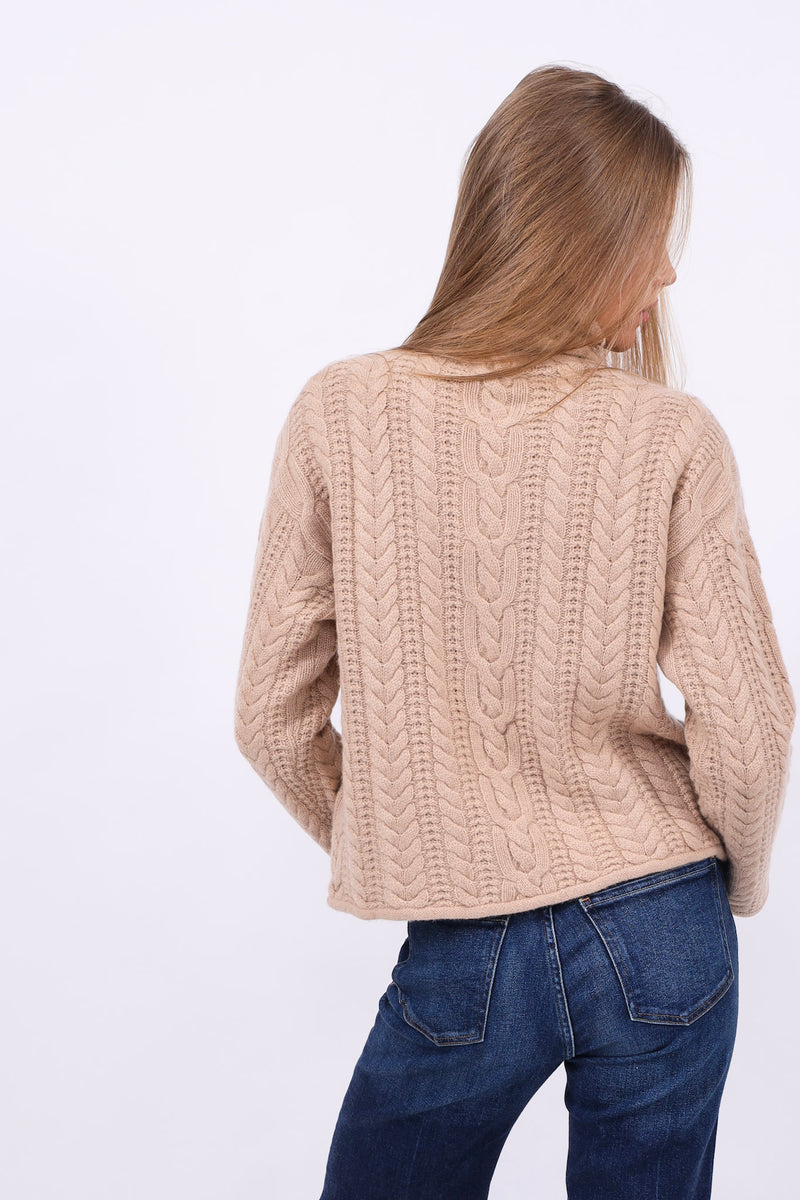 Cashmere sweater Cleo Camel