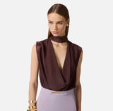Elisabetta Franchi Top Cocoa