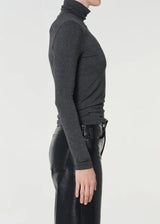 Agolde Turtleneck Pascale Charcoal