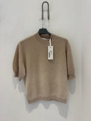 Heart's Pullover Brushed Beige