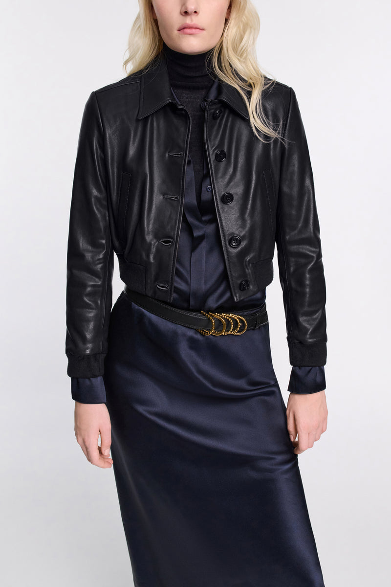 Dorothee Schumacher Jacke Sleek Statement Black