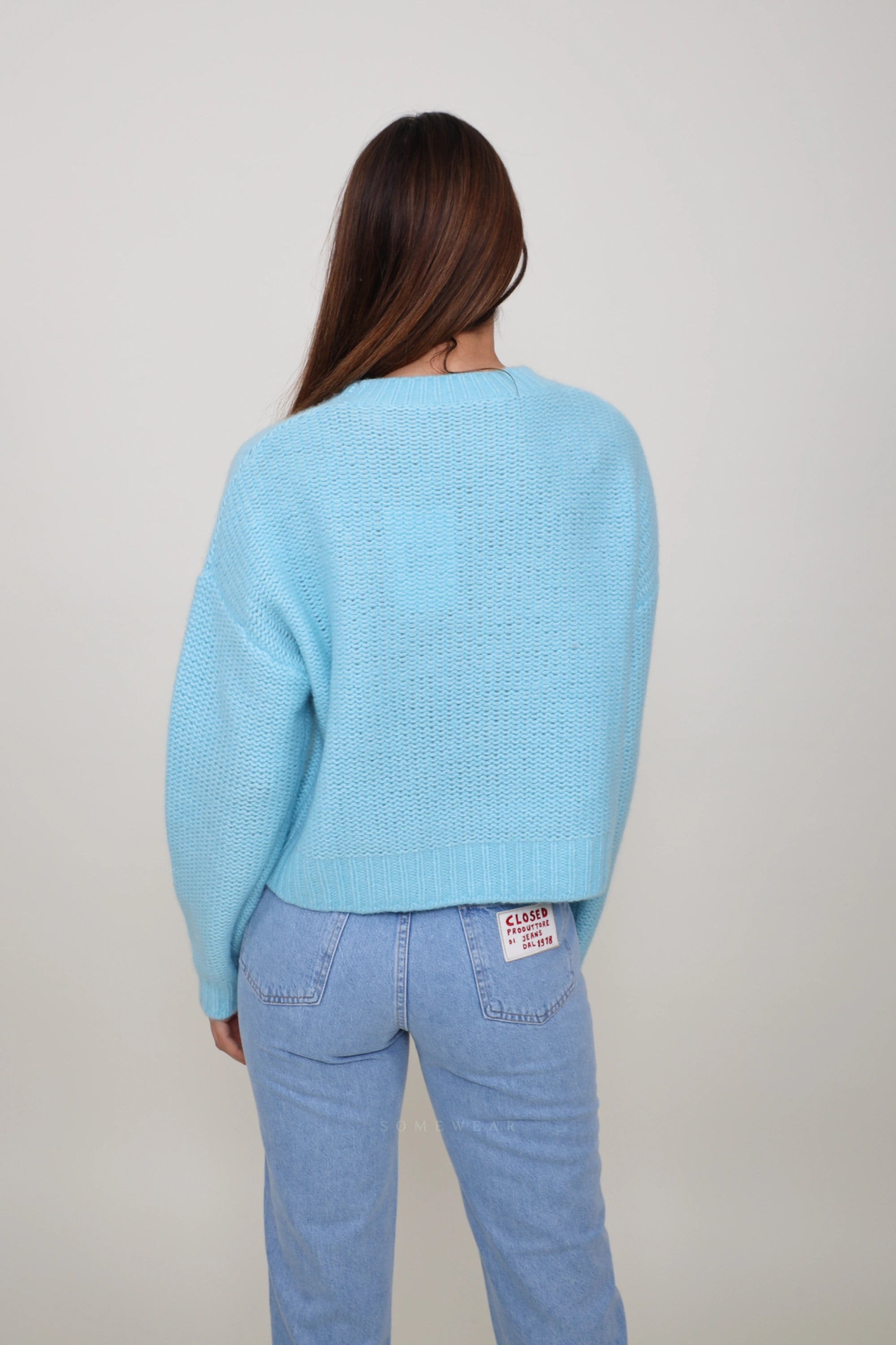 Herzens Pullover Aurelia Aqua