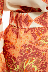 IVI Collection Maxi Skirt Apricot