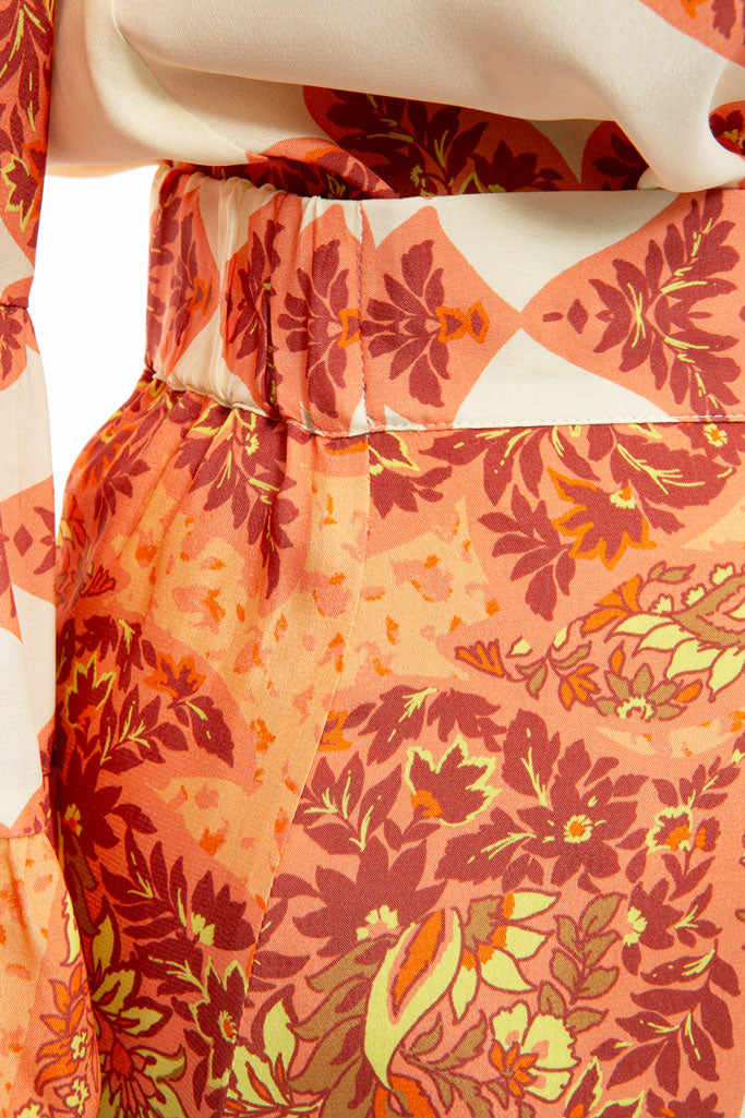 IVI Collection Maxi Skirt Apricot