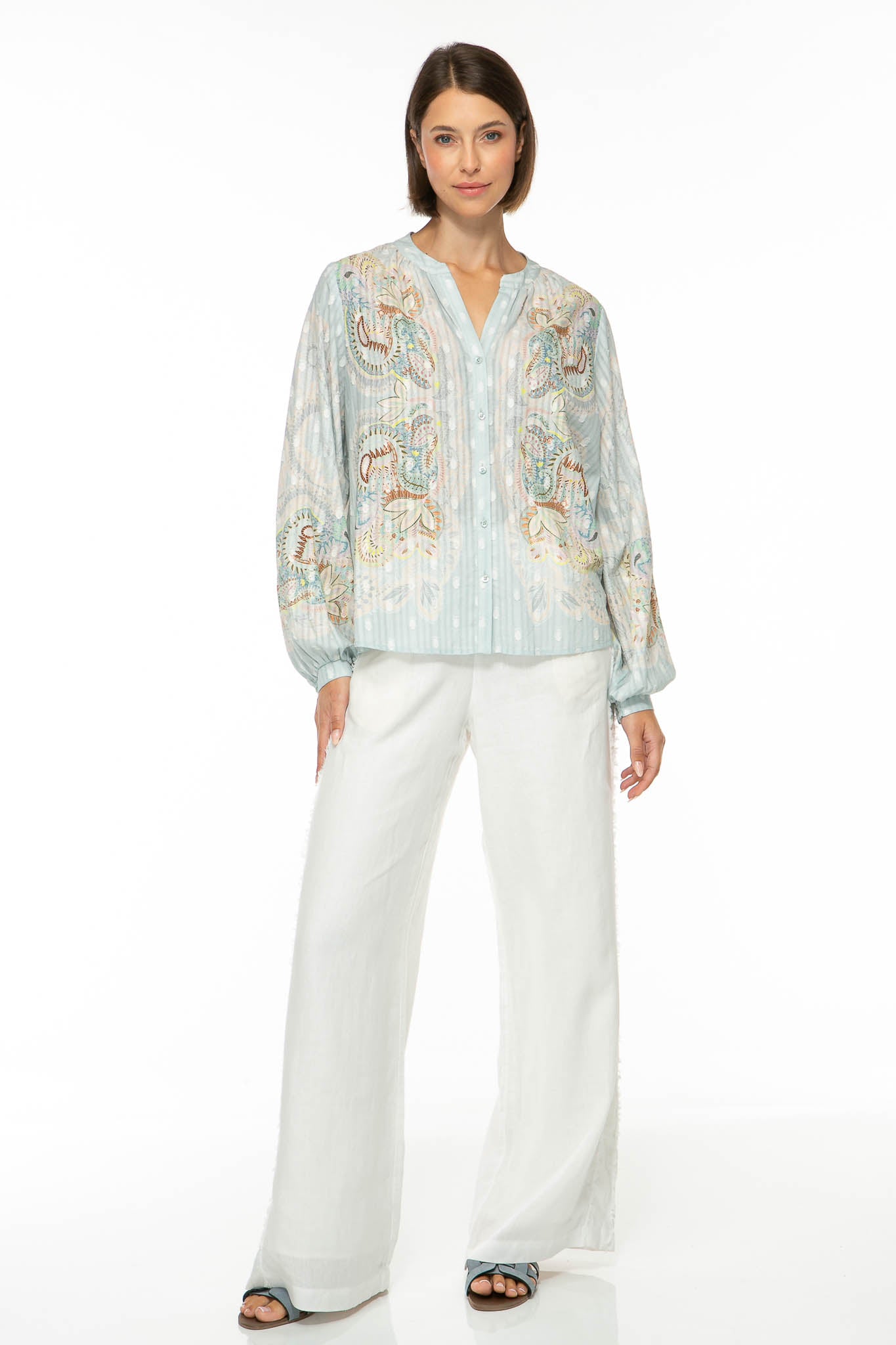IVI Bluse Embellished Lace