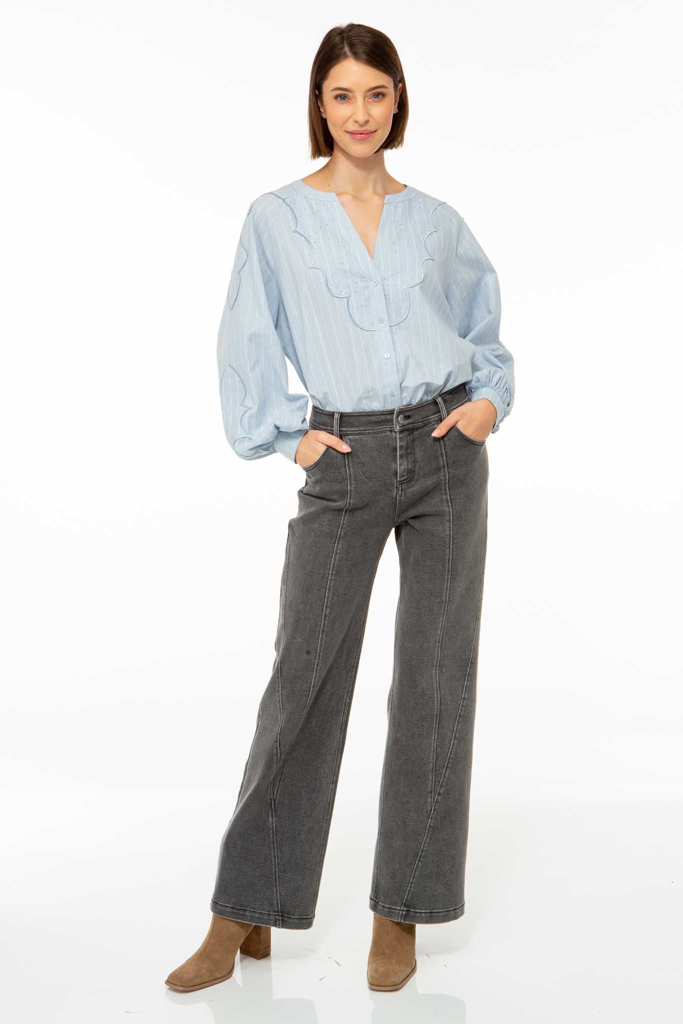 IVI Bluse Cowgirl Sequins