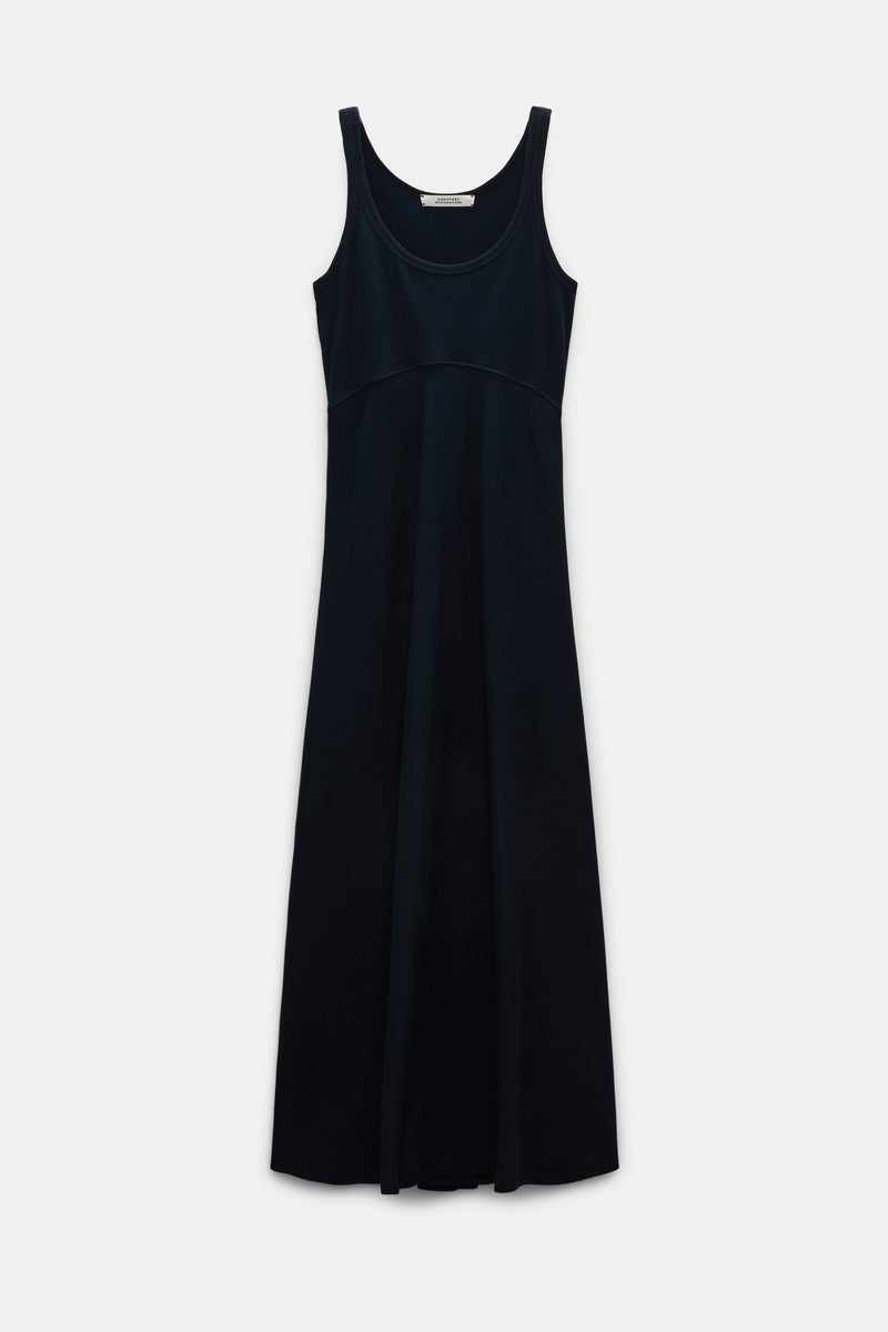 Dorothee Schumacher Kleid Rib Romance Navy