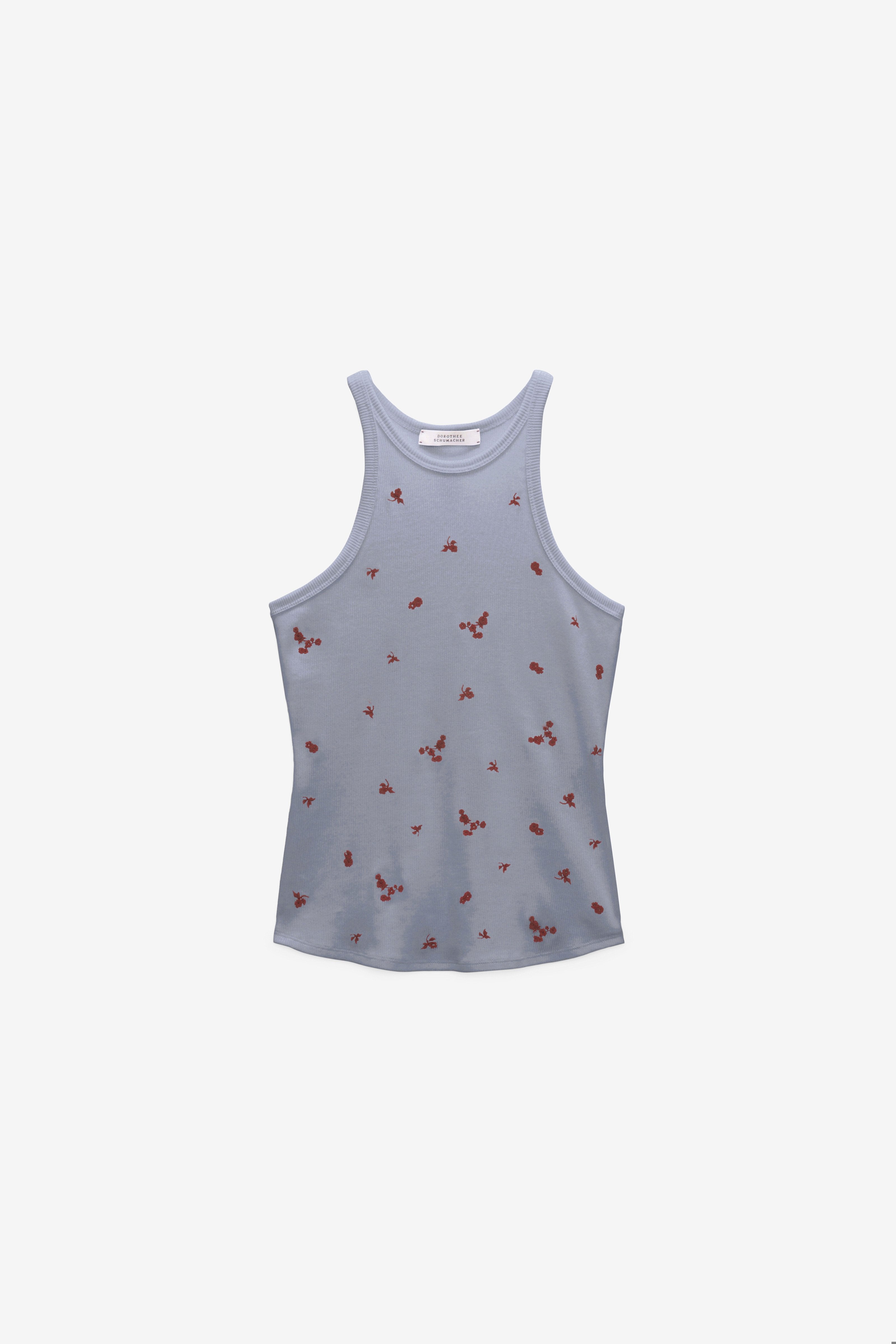 Dorothee Schumacher Top Ribbed Seduction Bloom