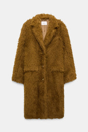 Dorothee Schumacher Mantel Fluffy Moment Porcini