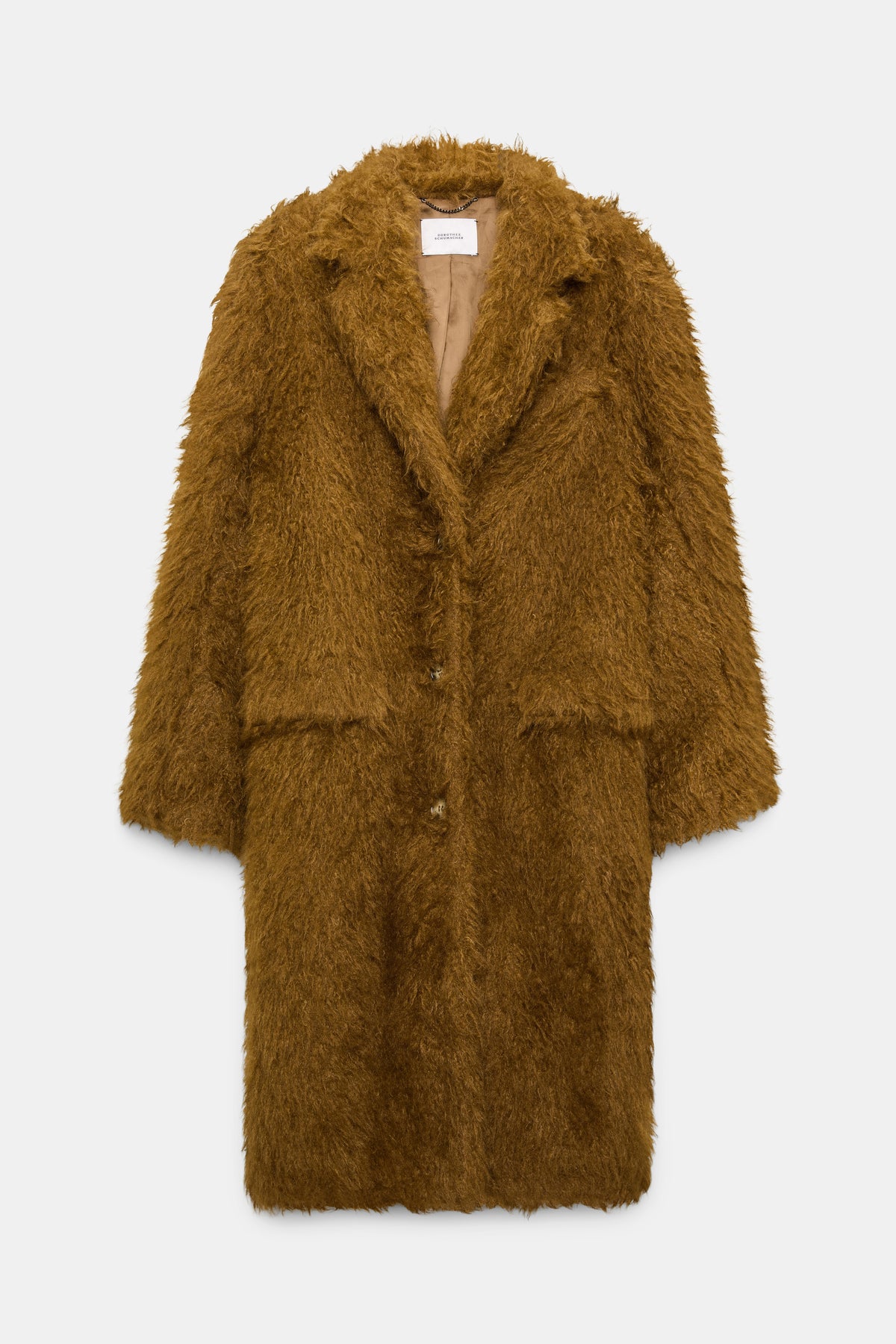 Dorothee Schumacher Mantel Fluffy Moment Porcini