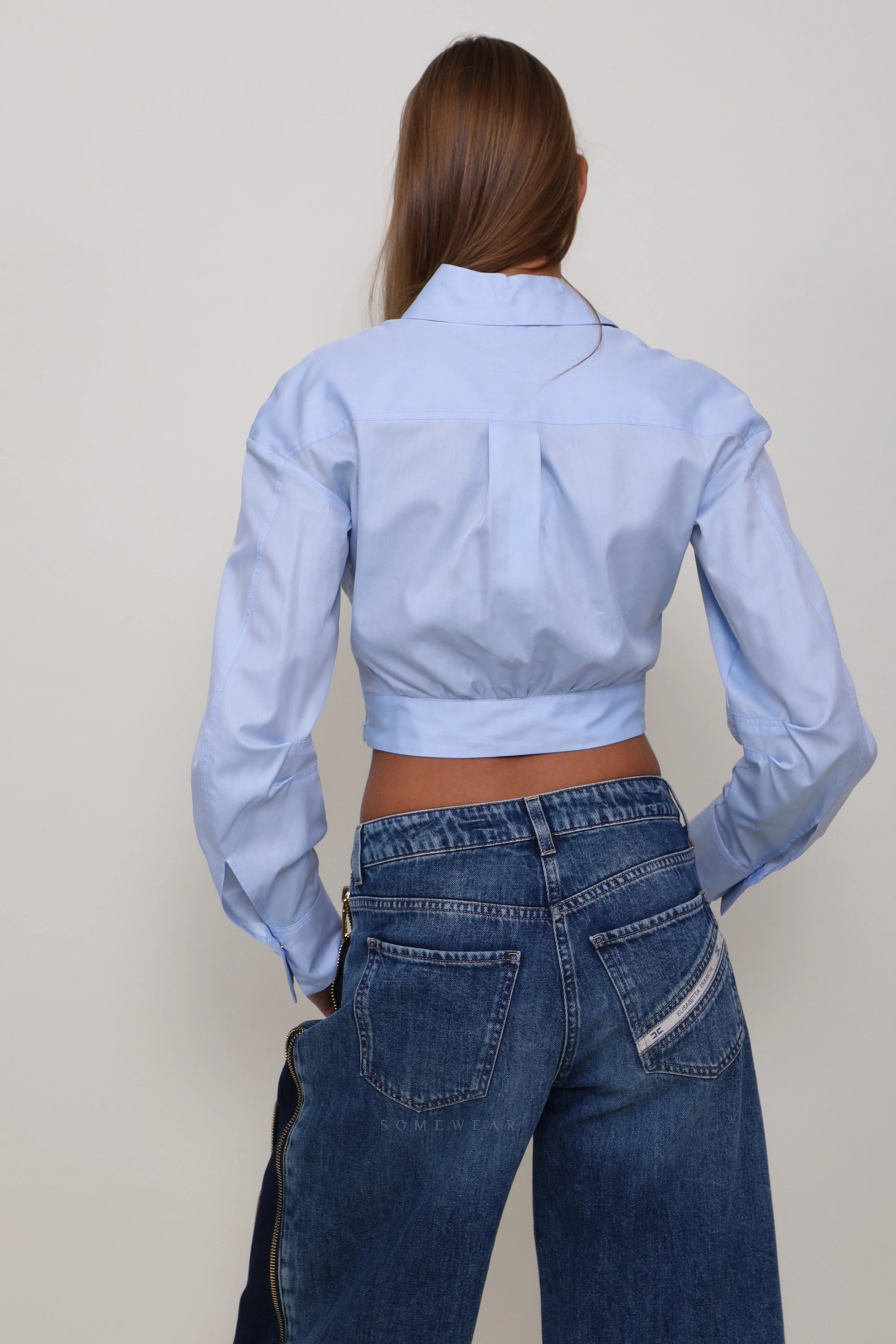 Elisabetta Franchi blouse Oxford