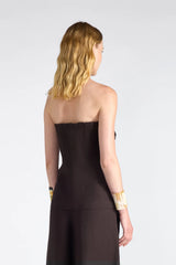 Liviana Conti Top Bandeaux Fondent