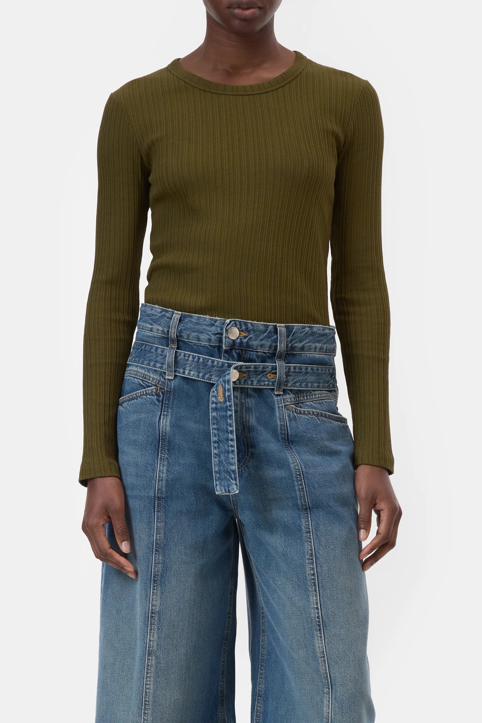 Closed Longsleeve Plain Deep Olive