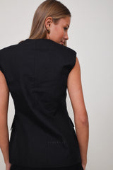 Liviana Conti Waistcoat Nero