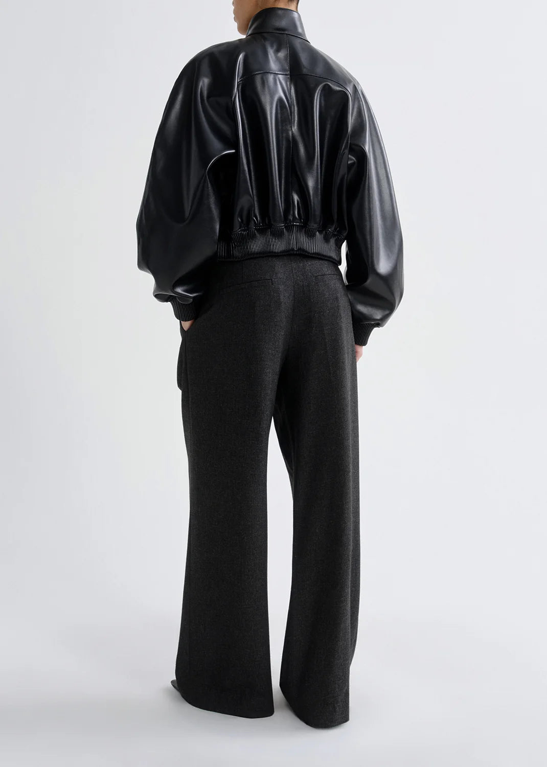 Agolde Bomber Nova Black