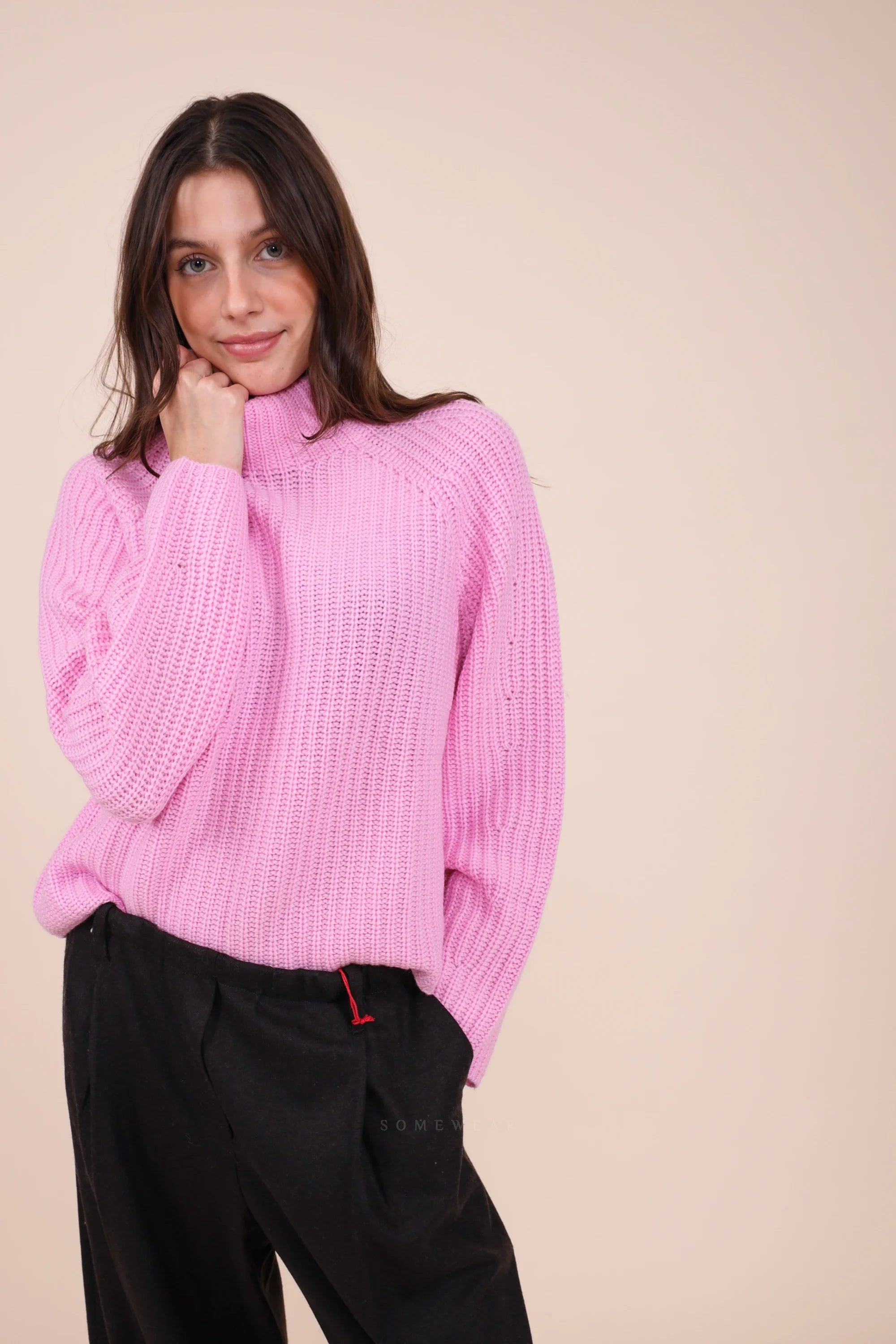 Herzens Pullover Knit Begonia