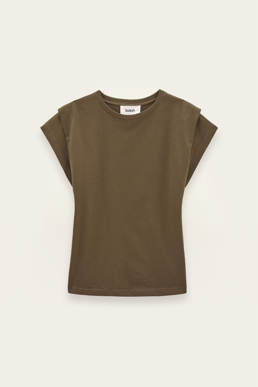 Ba&sh T-Shirt Pio Moka