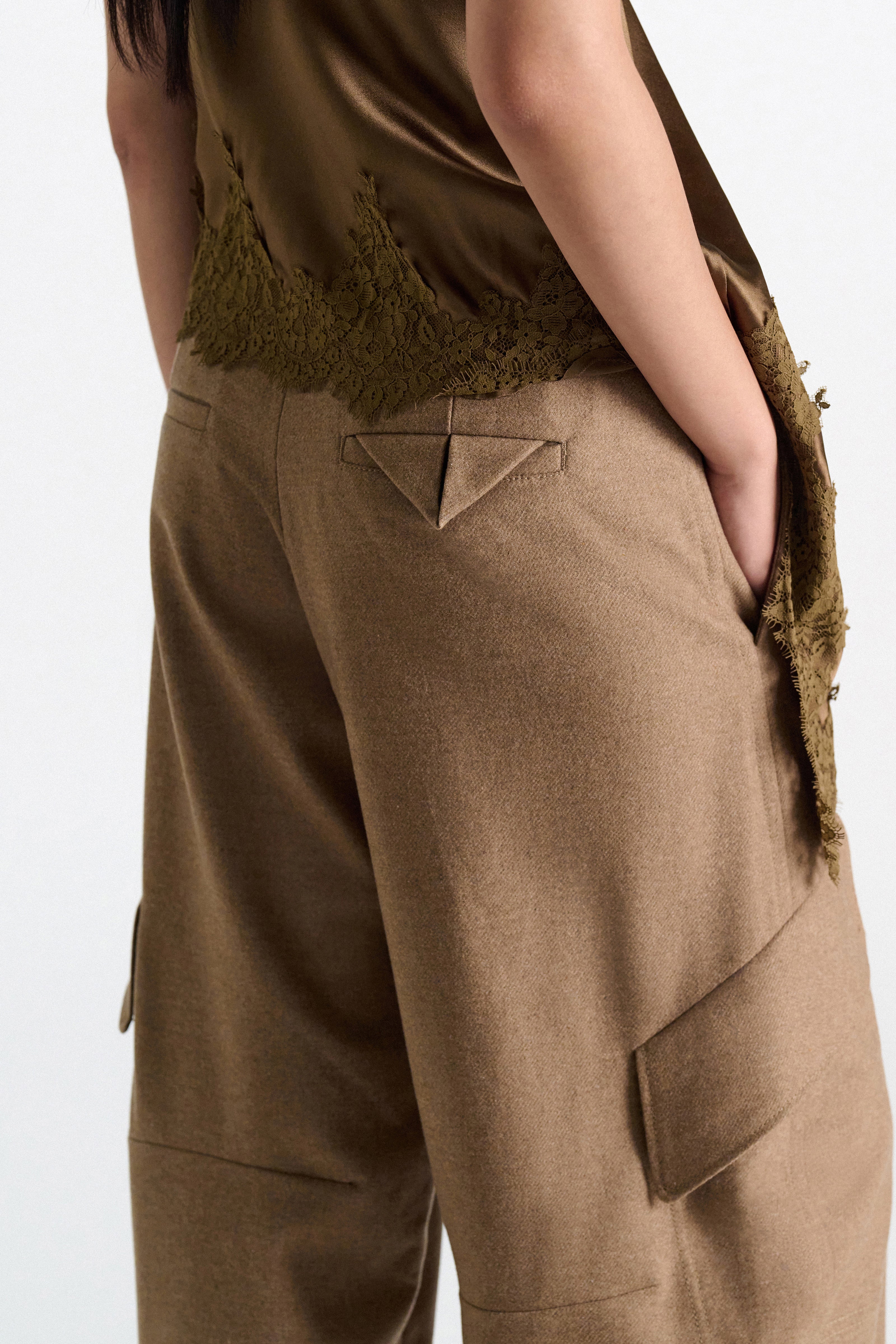 Dorothee Schumacher Hose Light Softness Porcini
